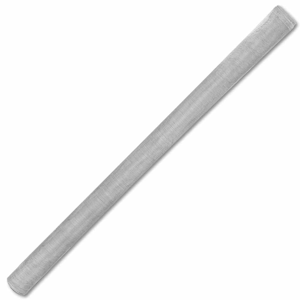 Aluminum Mesh Screen 39.4"x196.9" Silver J5076