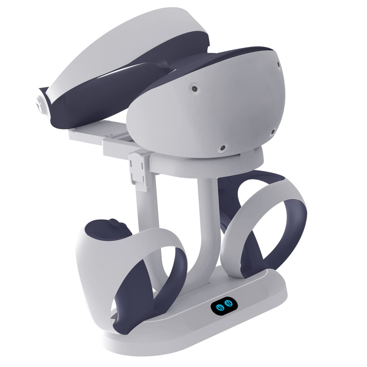 White Charging Station with Display Stand X193988