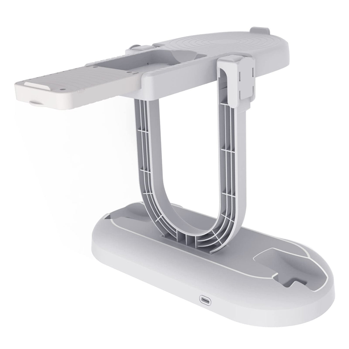 White Charging Station with Display Stand X193988