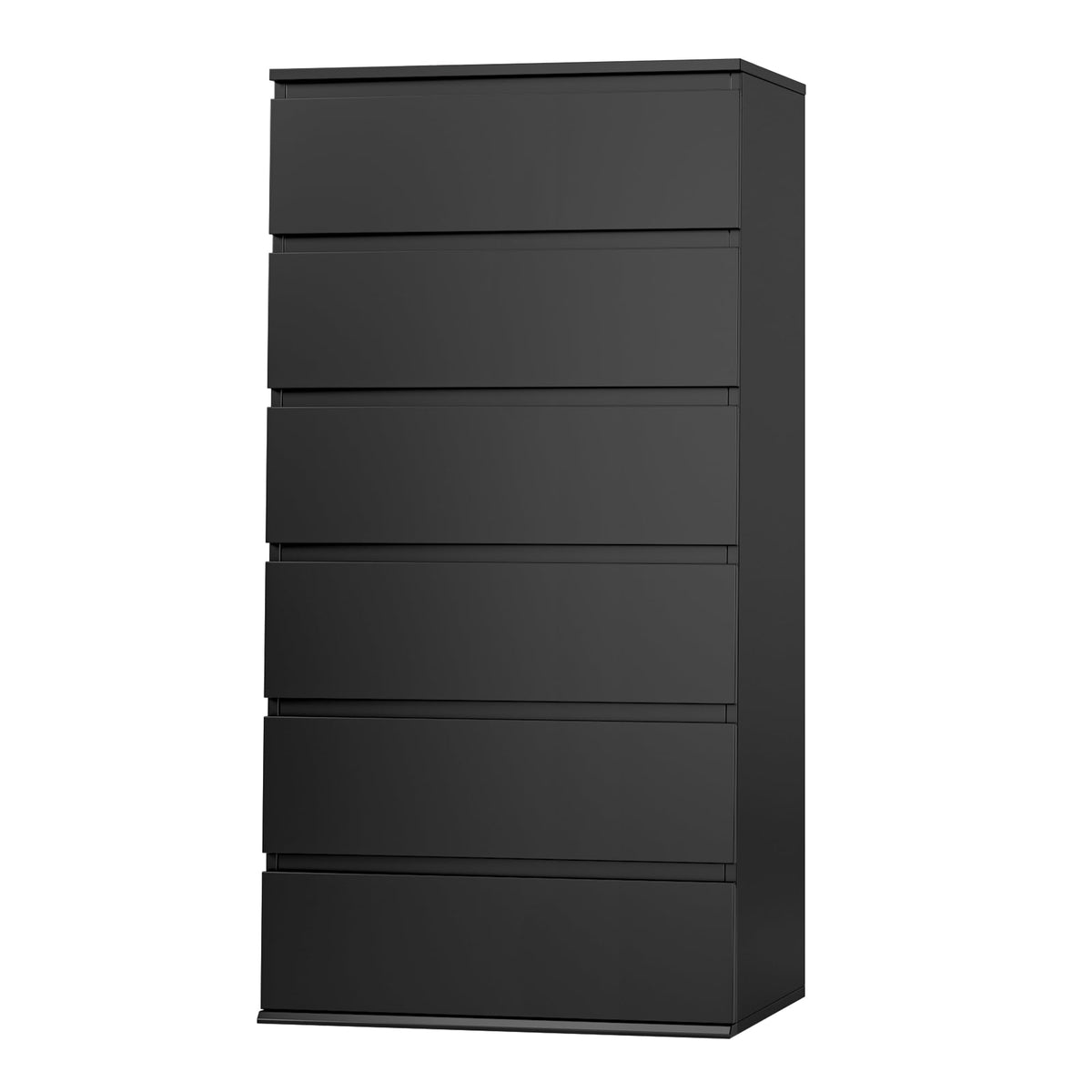 Black 6 Drawer Dresser O35489