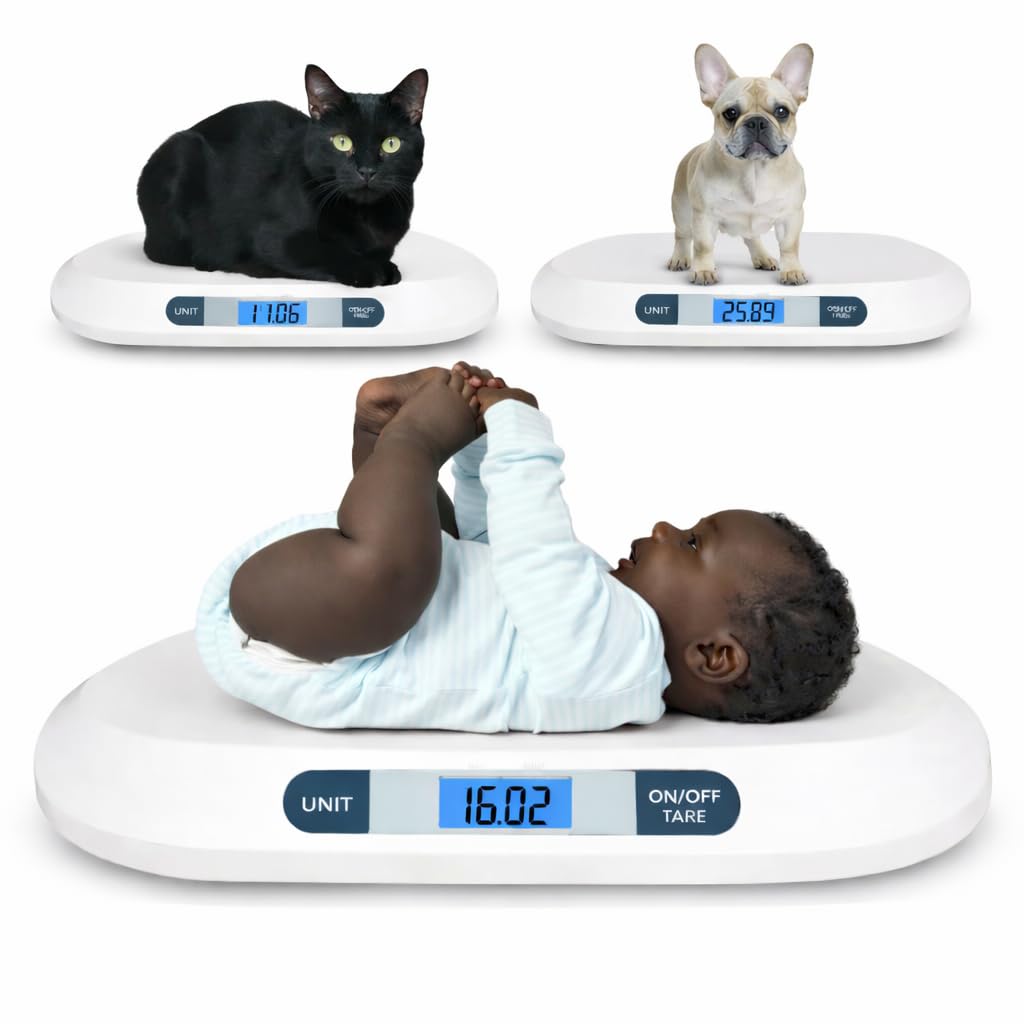 Baby & Pet Scale, 44 lb Capacity Q788