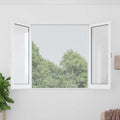 Aluminum Mesh Screen 39.4"x196.9" Silver J5076