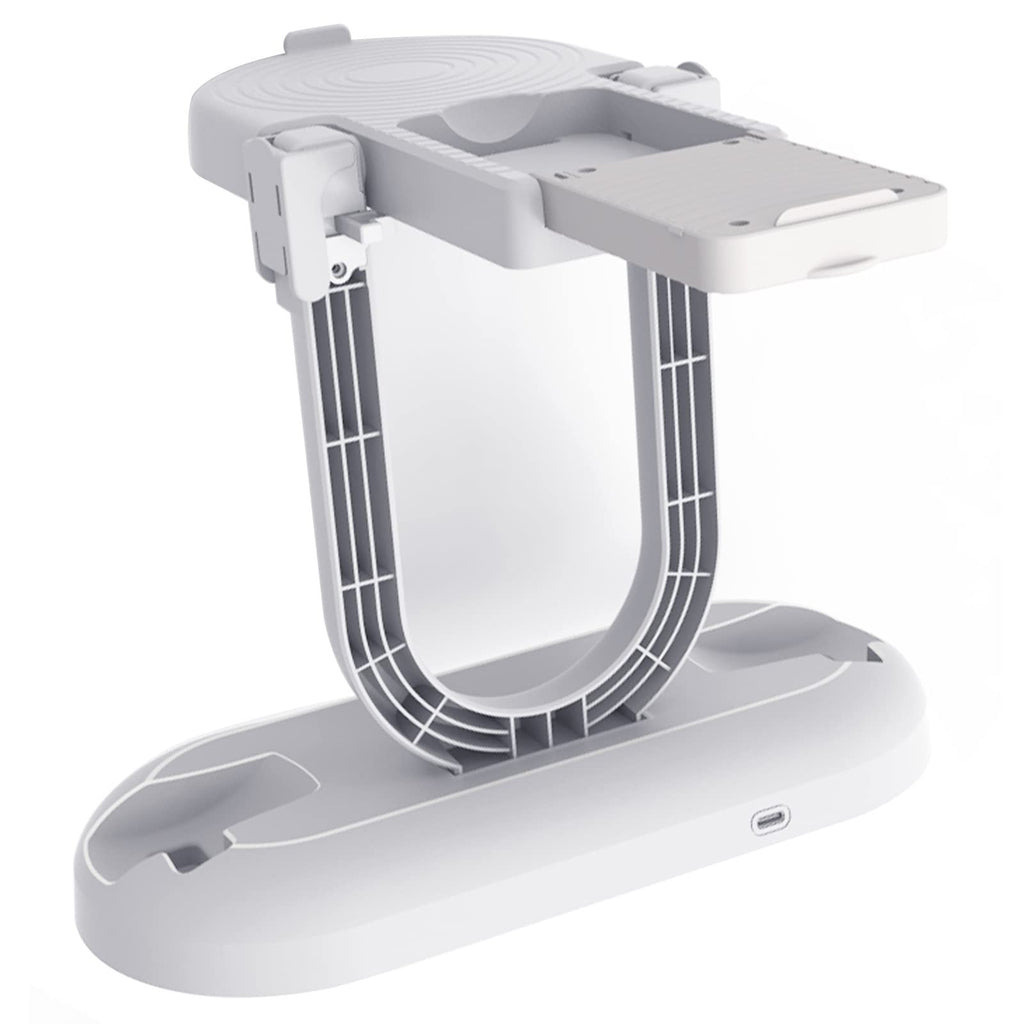 White Charging Station with Display Stand X193988