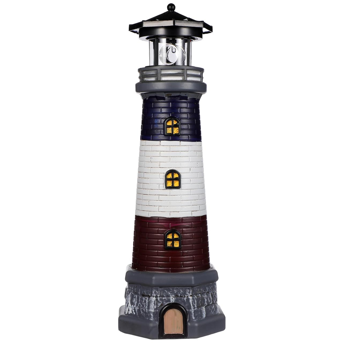 Solar Lighthouse Outdoor Statue E269272