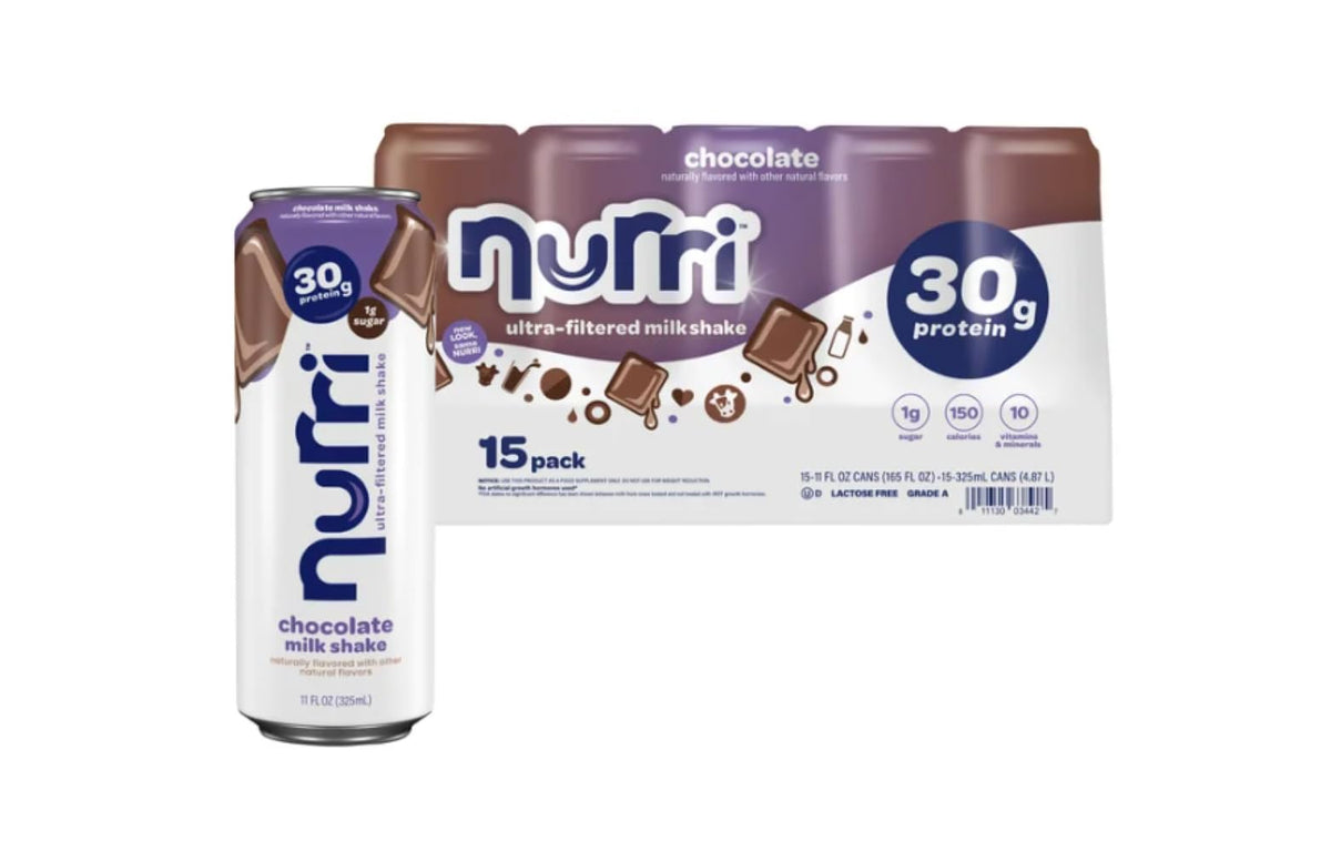 Chocolate Protein Milk Shake 30g Protein 15 Pack E9831