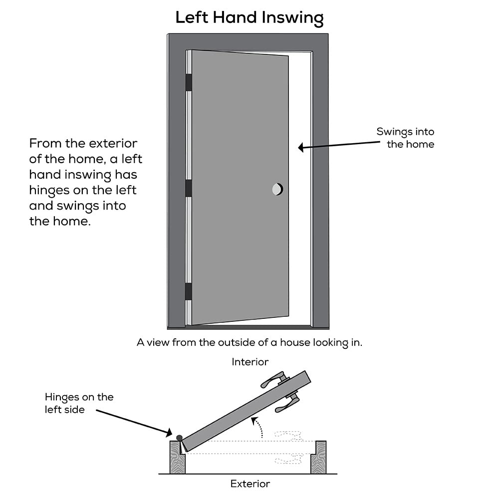Steel Primed Left-Hand Inswing Full Lite Single Prehung Front Door 36" x 80" W899871