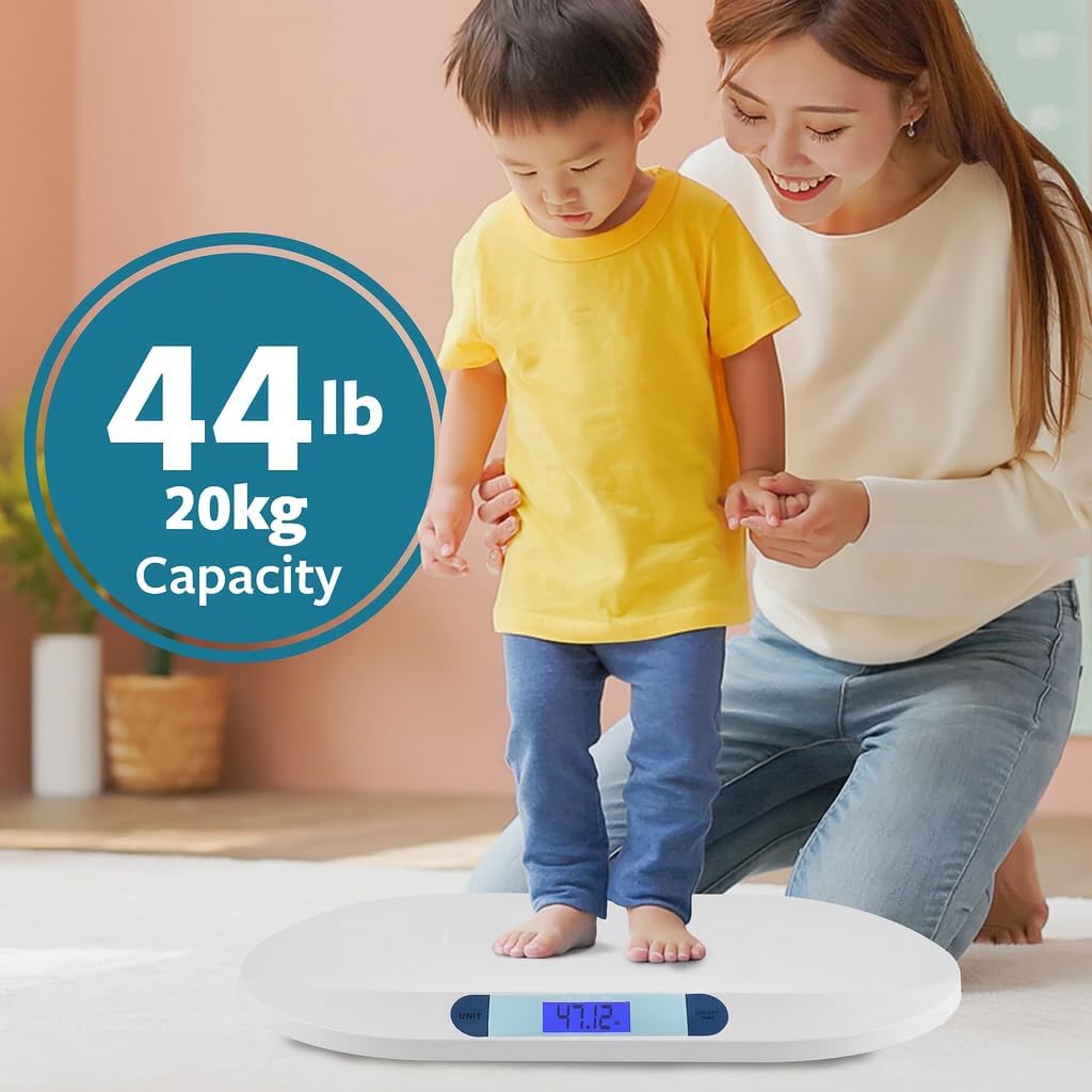 Baby & Pet Scale, 44 lb Capacity Q788