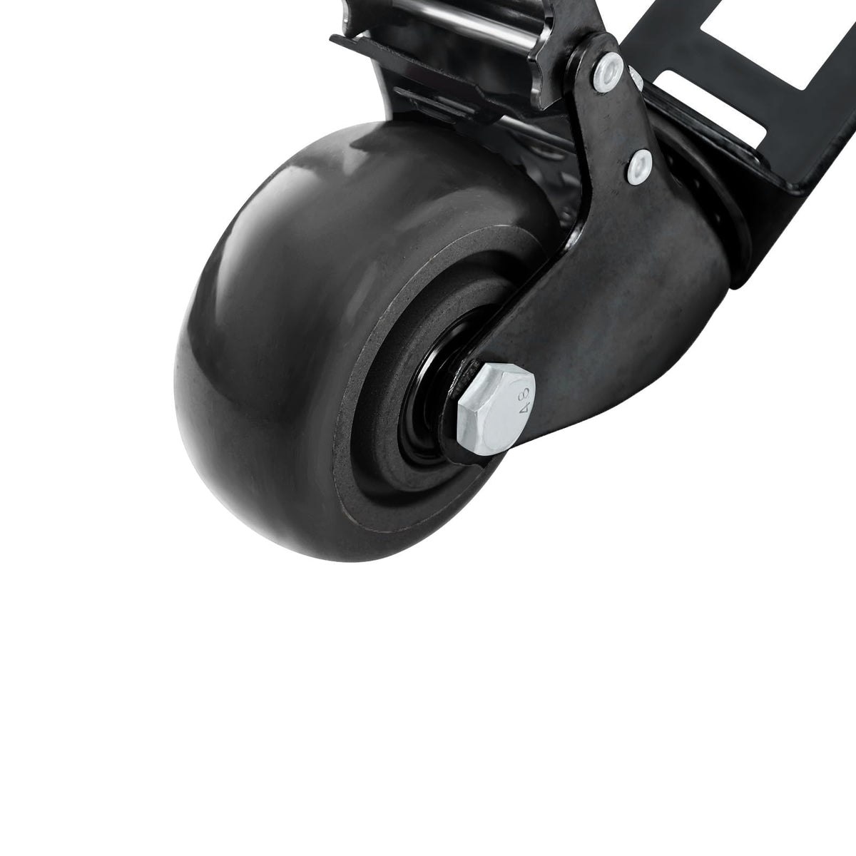 3" Heavy Duty Locking Caster Wheels 4PCS Black D577