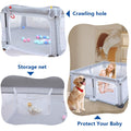 Foldable Baby Playpen 50"x50" G382033