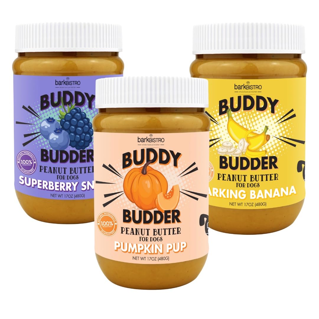 100% Natural Dog Peanut Butter Set of 3 X92408