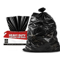 55 Gallon 2 Mil Black Heavy Duty Trash Bags, 20 Count Q794864