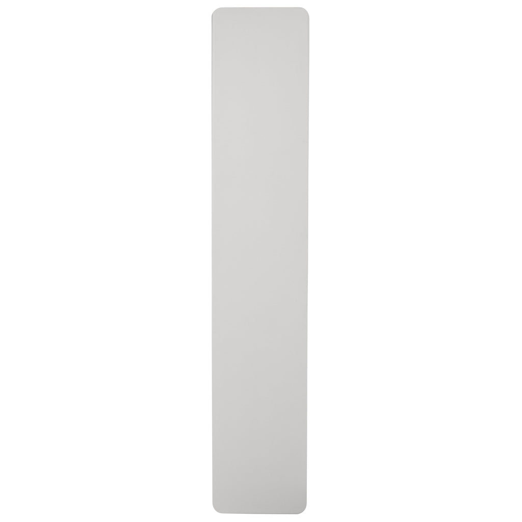 8 ft Granite White Plastic Folding Training Table V279663