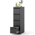 4 Drawer Metal File Cabinet with Lock D83920
