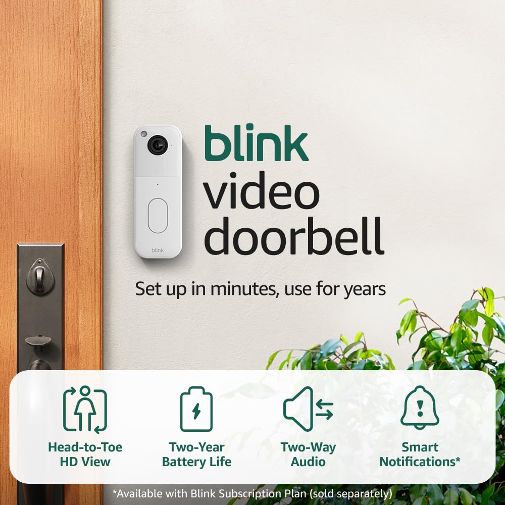 Blink Video Doorbell Add-On White X962
