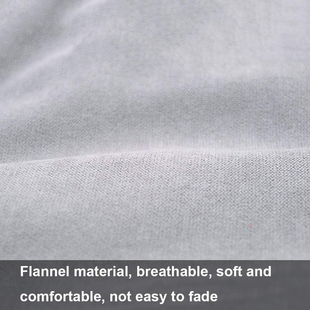 Flannel Bean Bag Chair Cover Yellow O8575