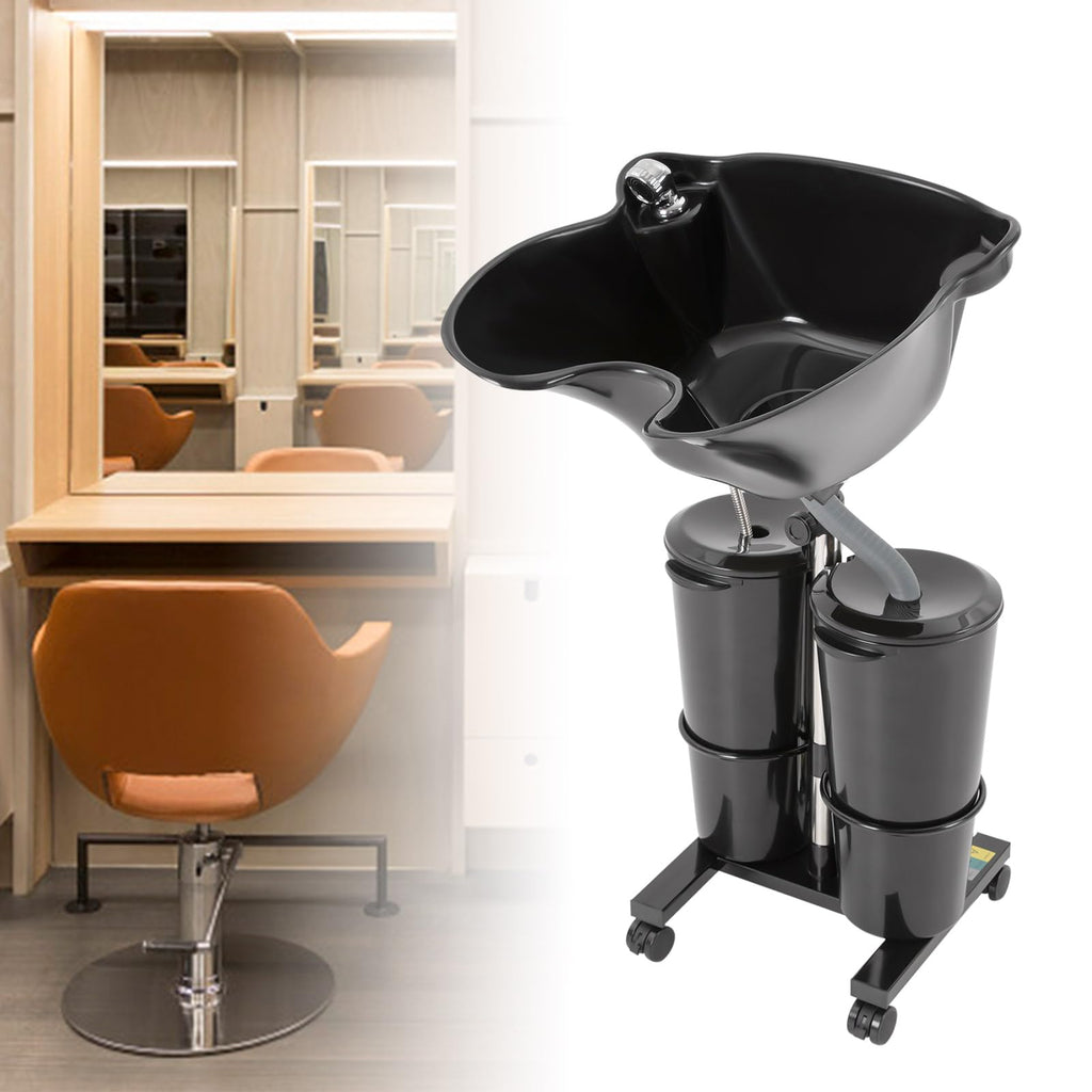Portable Height & Angle Adjustable Shampoo Bowl R299695