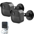 Black 2 Pack Weatherproof Adjustable Camera Mount Z7612