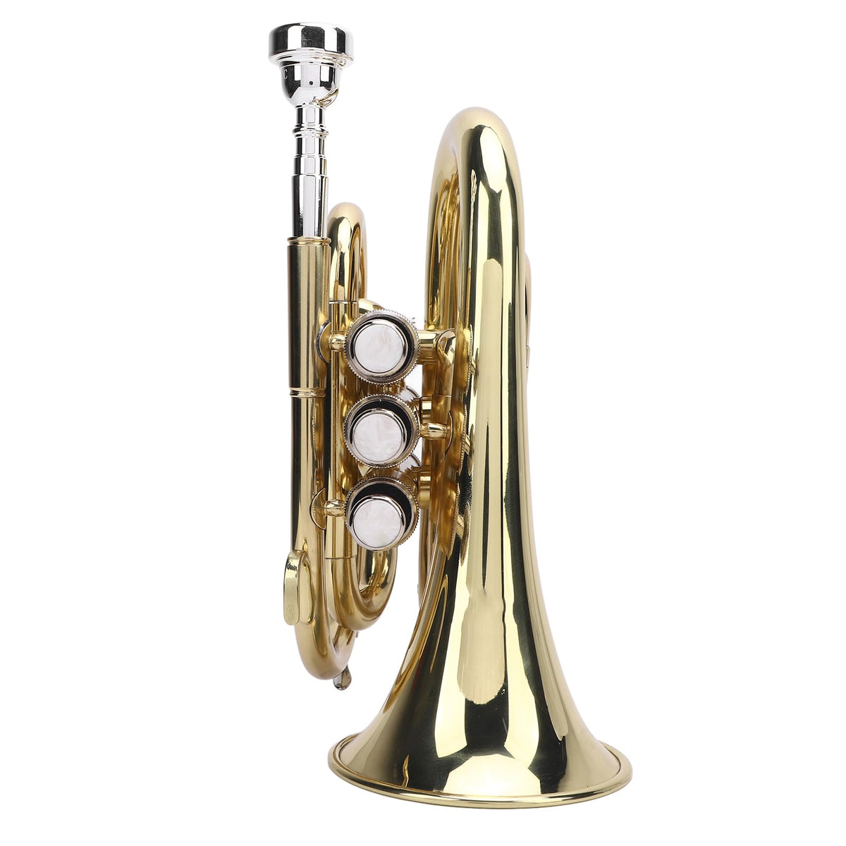 Bb Pocket Trumpet with 7C Mouthpiece and Hard Case X770777