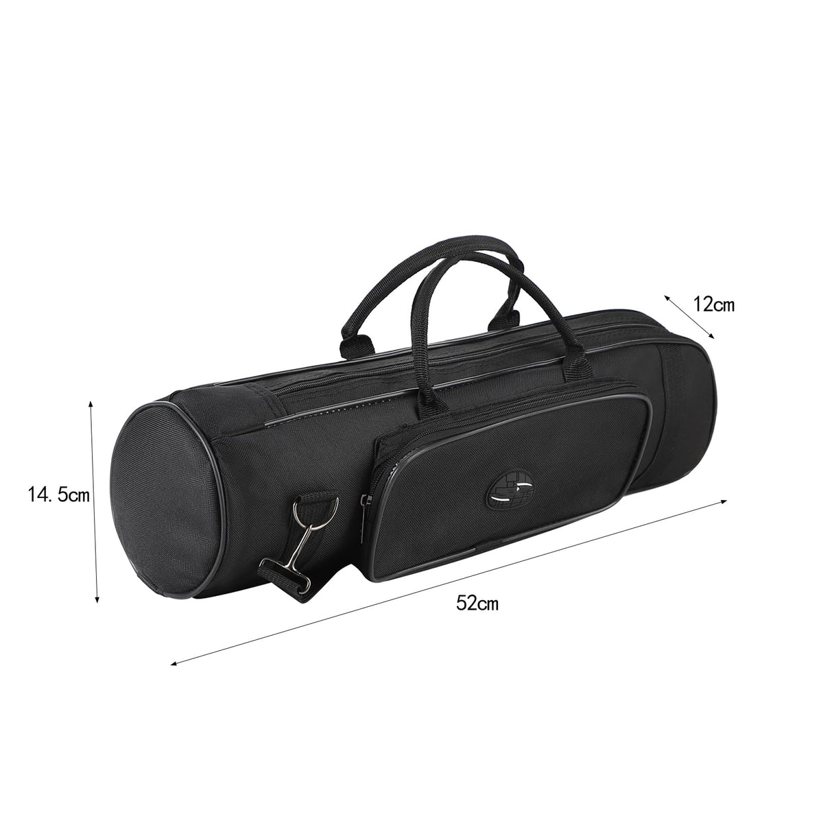Waterproof Trumpet Carrying Bag with Adjustable Shoulder Strap Y108203