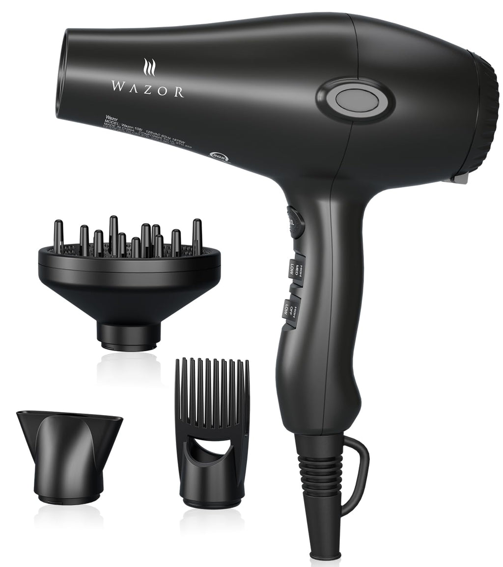 1875W Ionic Hair Dryer with Diffuser W31136