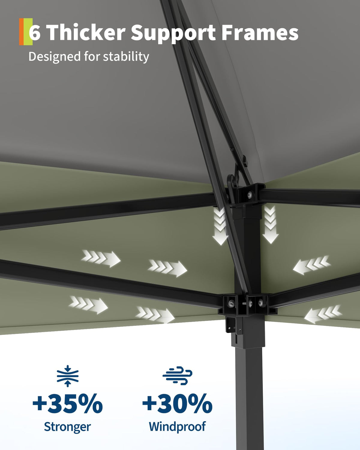 13x13FT Pop Up Gazebo with Mosquito Netting, Grey Z37883