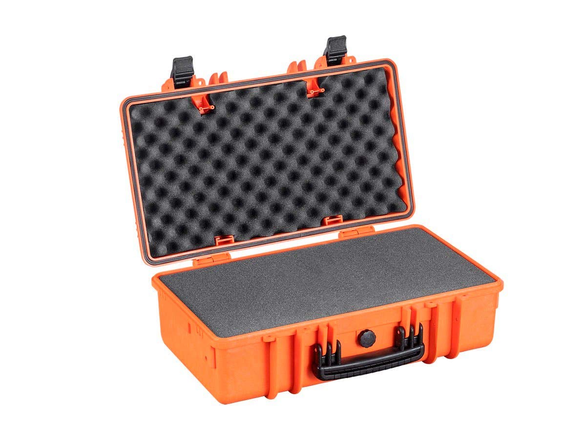 Weatherproof Hard Case with Customizable Foam, 22 x 14 x 8 Inches, Orange W1114