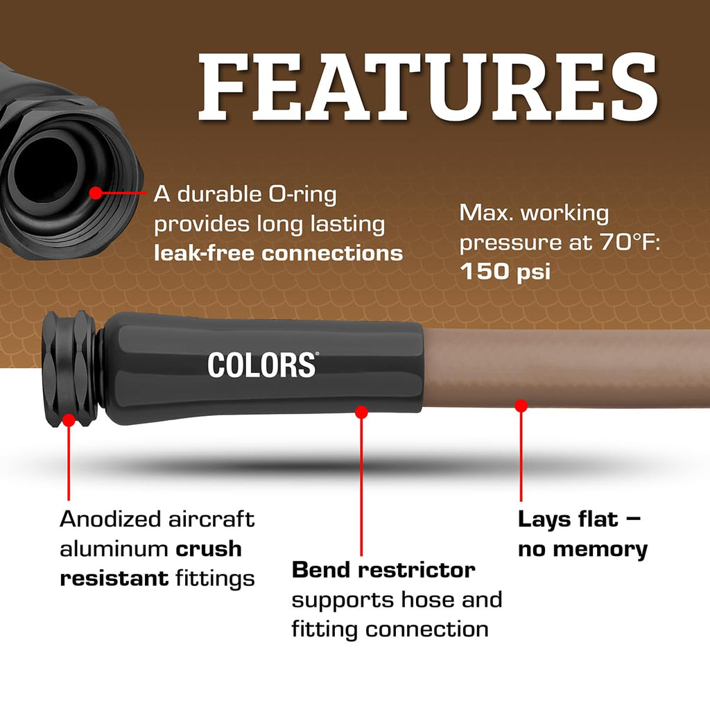 5/8 in. x 100 ft. Lightweight All-Weather Garden Hose R844