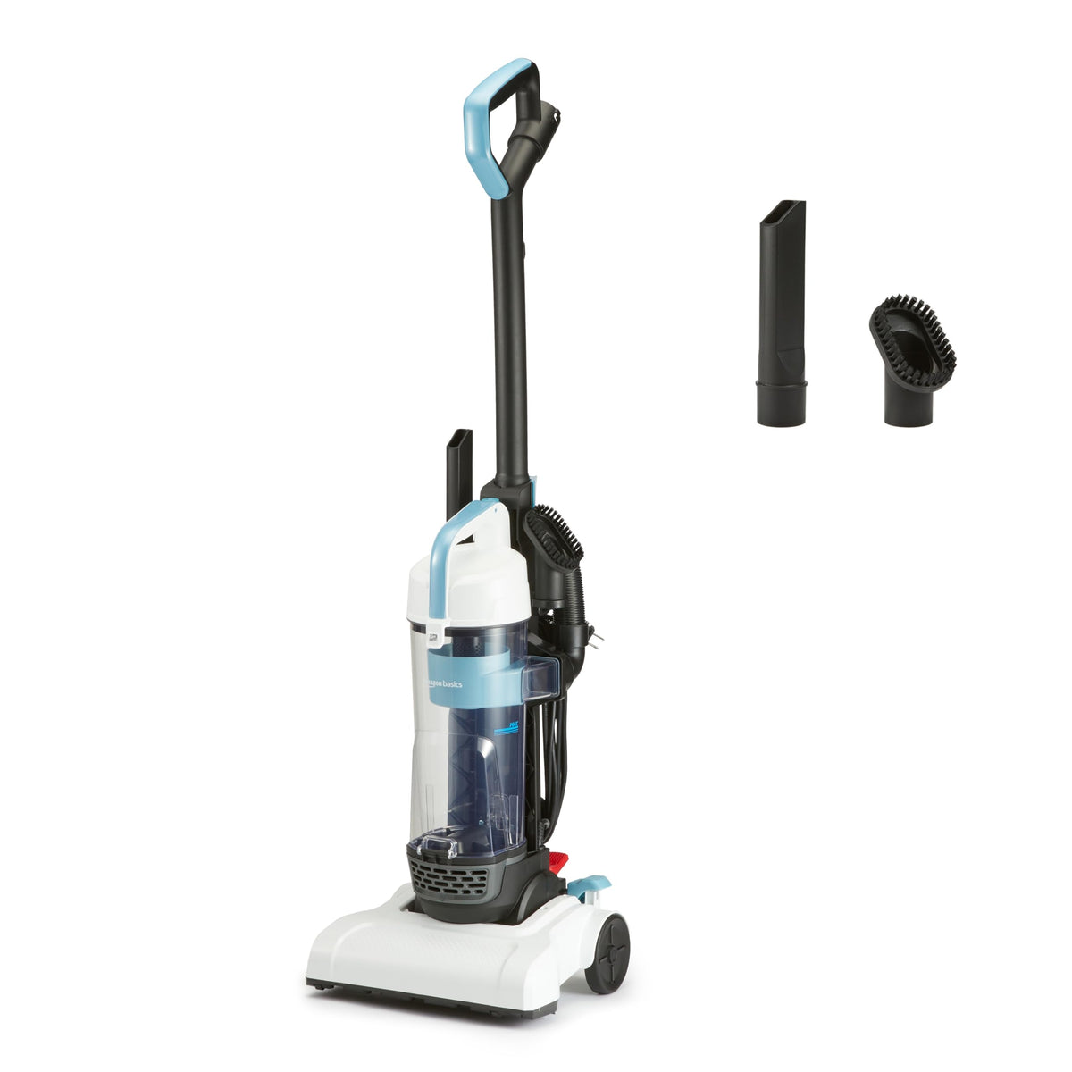 Upright Bagless Vacuum Cleaner, Washable Filter, 1.7L Dust Cup, Black/White F531538