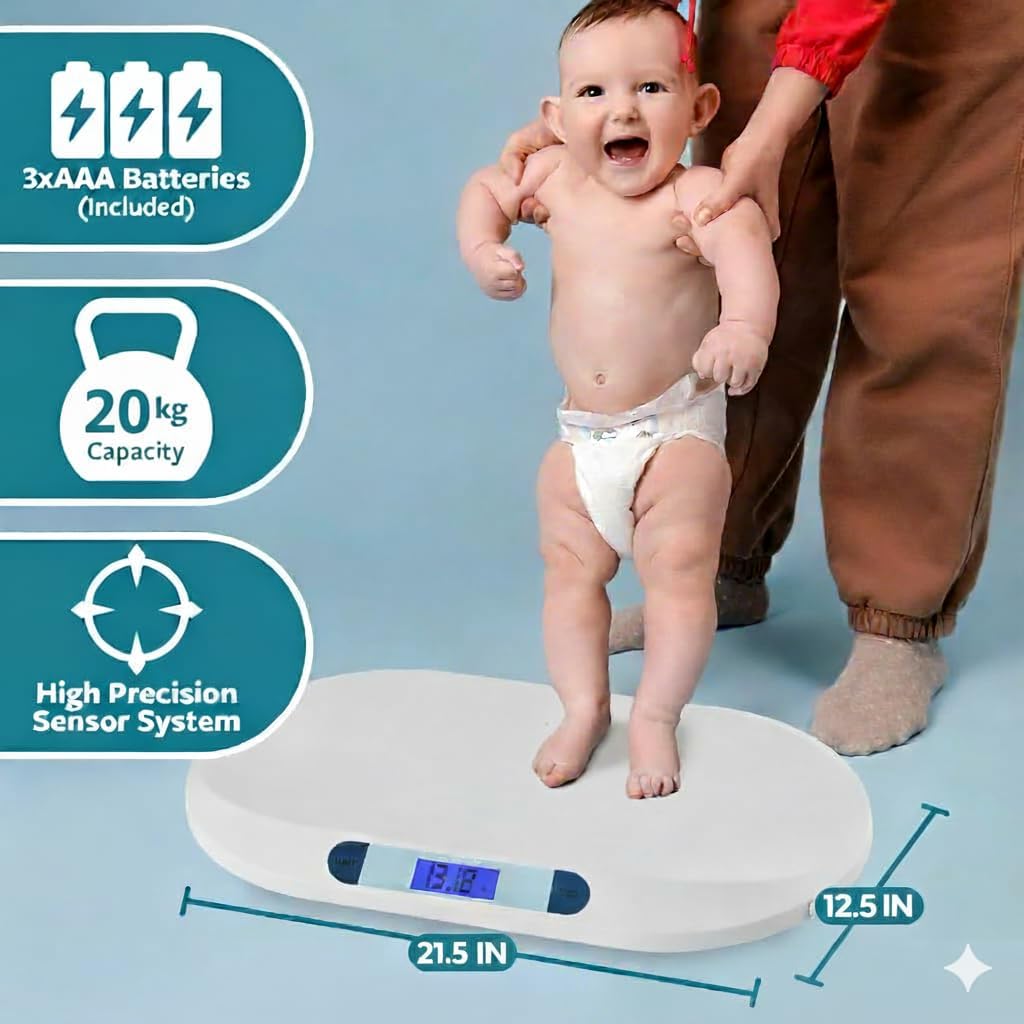 Baby & Pet Scale, 44 lb Capacity Q788