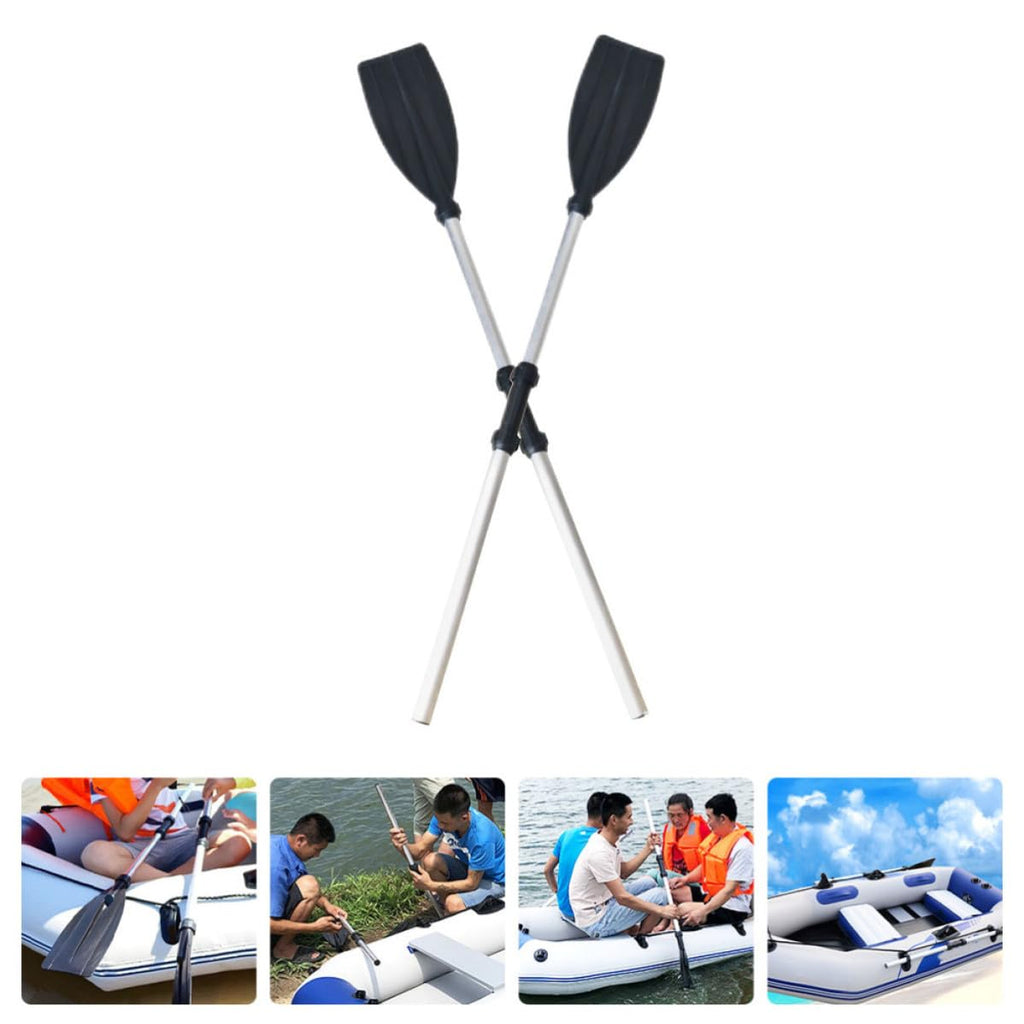 2pcs Adjustable Aluminum Alloy Kayak Paddle Set D303
