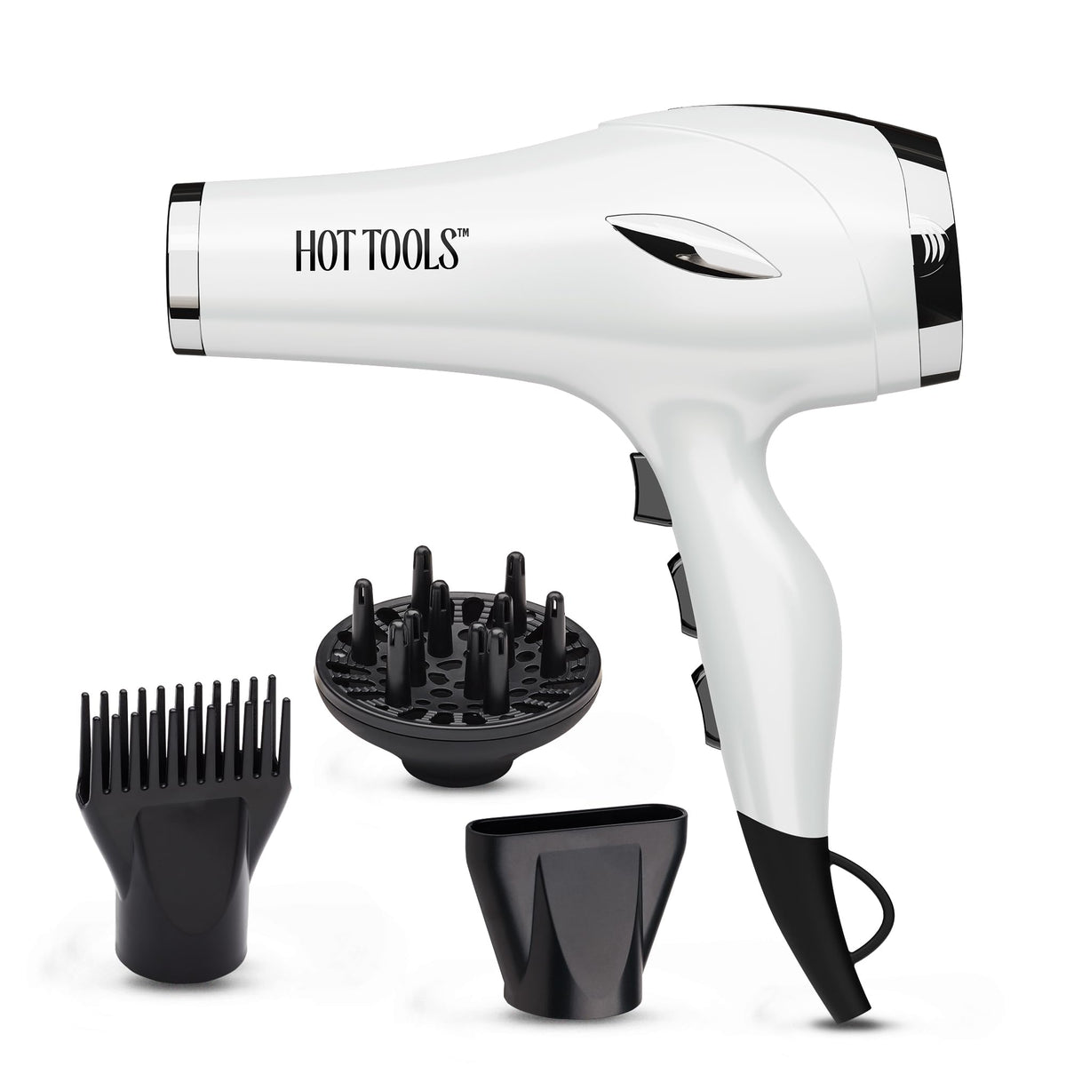 1875 Watt White Ceramic Hair Dryer X970