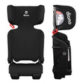 Black Foldable High Back Booster Seat E5335