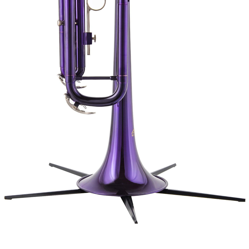 Portable 5 Legs Foldable Trumpet Stand with Cleaning Kit L2091