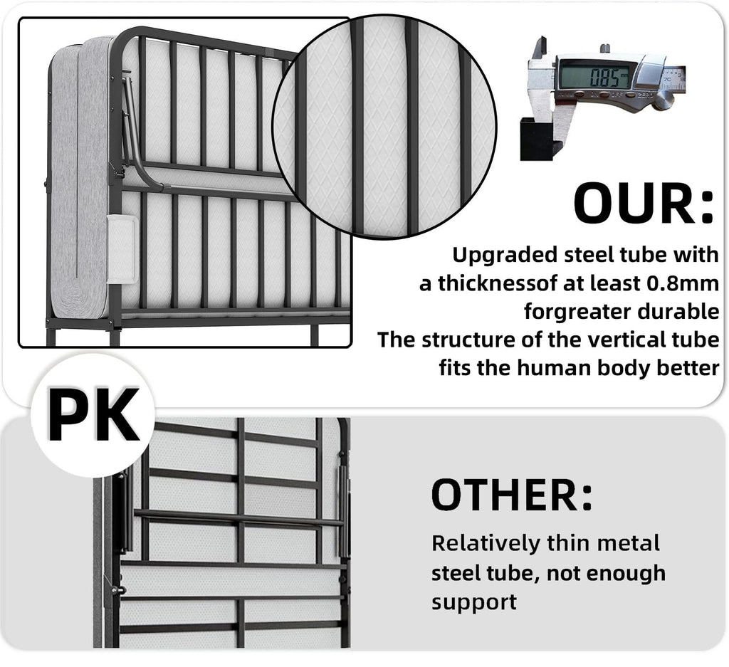 Folding Bed with Mattress N28274