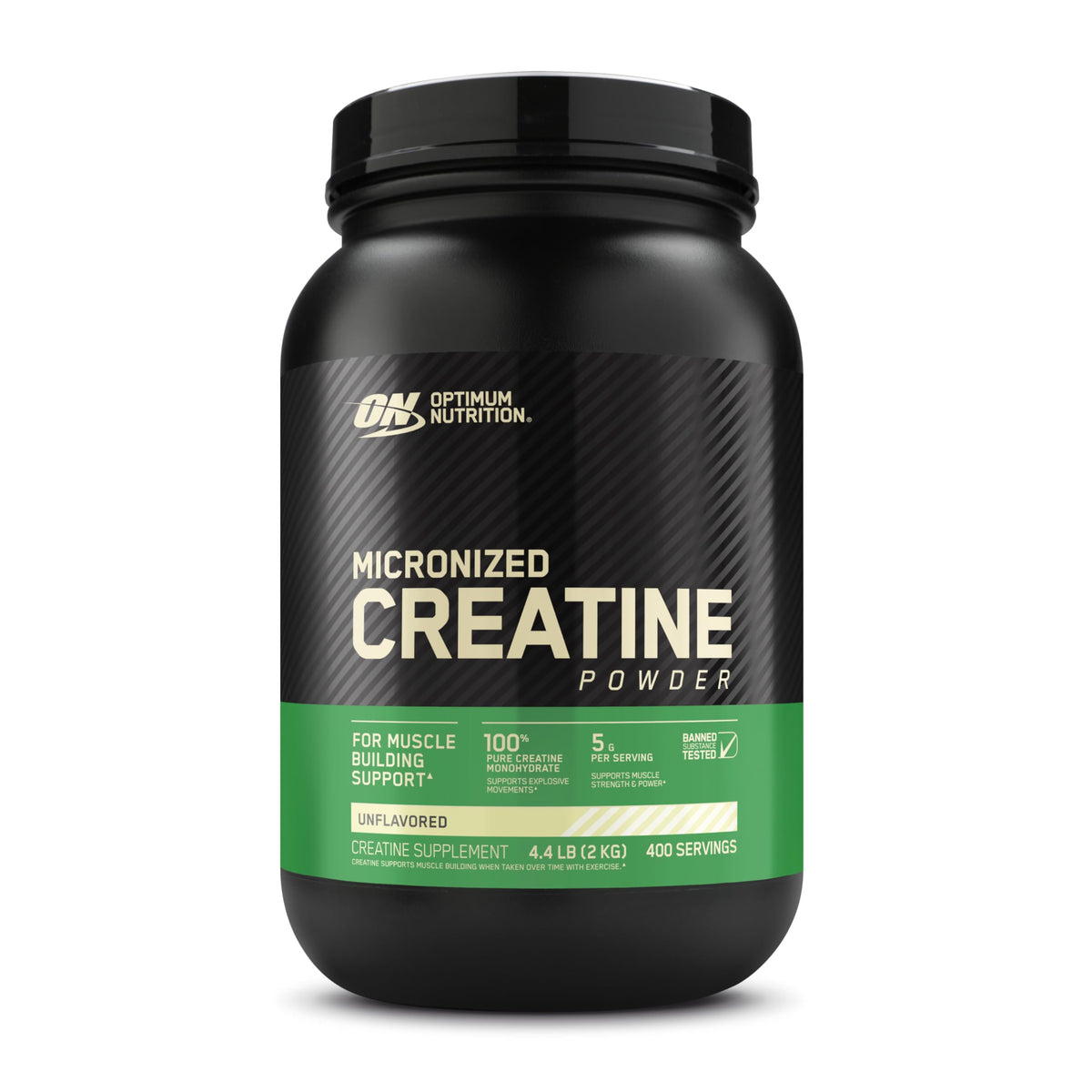 Unflavored Micronized Creatine Monohydrate Powder 400 Servings Z5777