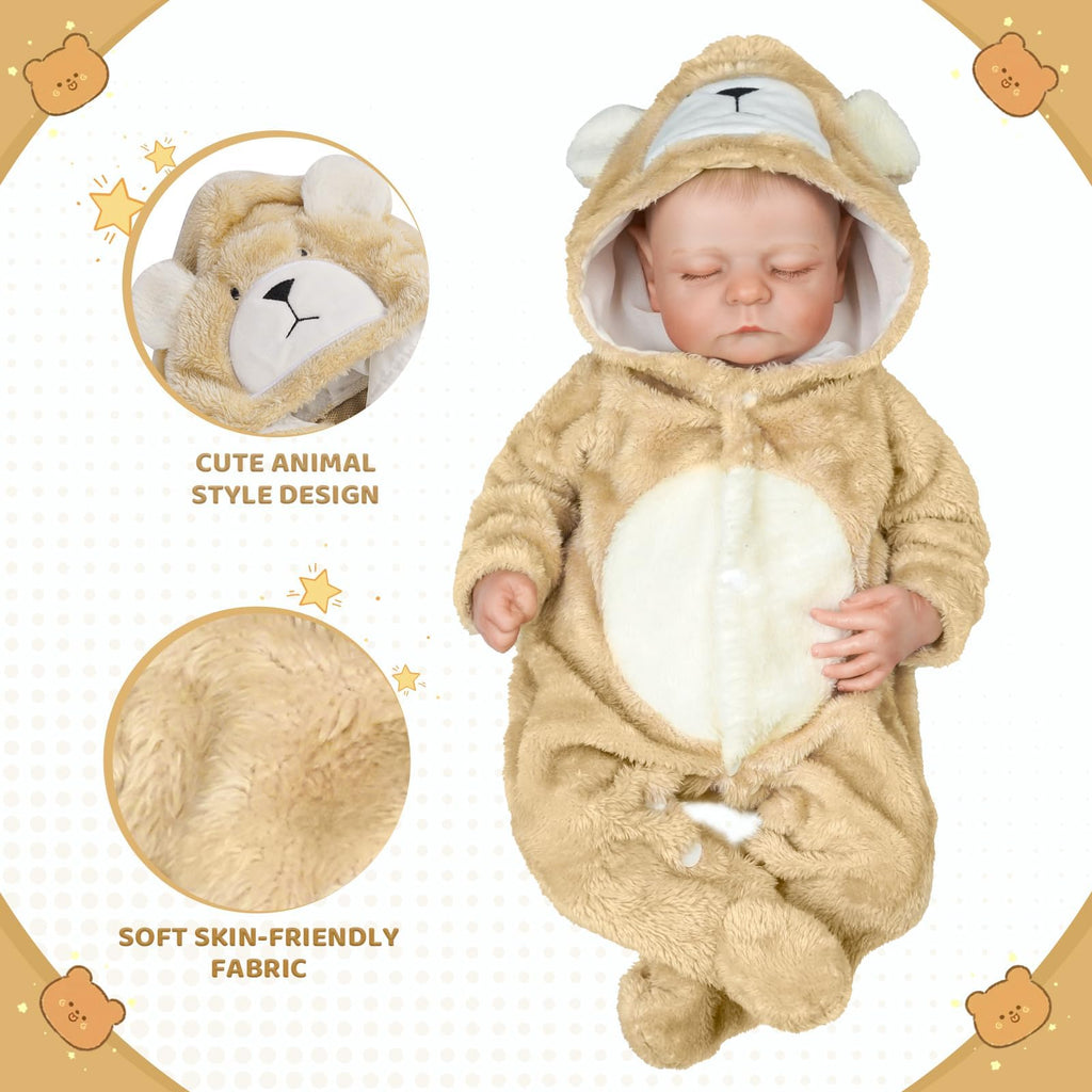 Reborn Baby Doll Clothes Set for 17-22 Inch Baby Dolls G283