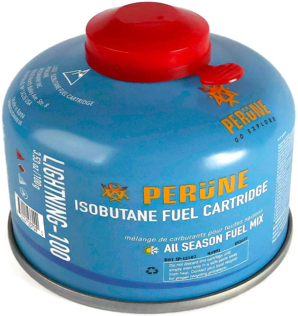 Iso-Butane Camping Fuel Gas Canister 100gram 4 Pack E1591