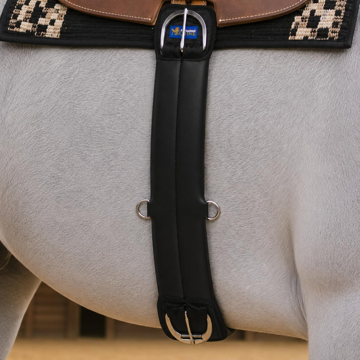 Neoprene Anti-Slip Saddle Cinch Girth Black S371