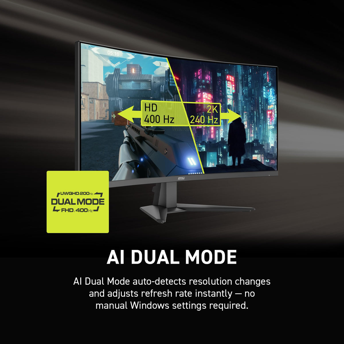 34-inch UWQHD 200Hz Gaming Monitor W173490