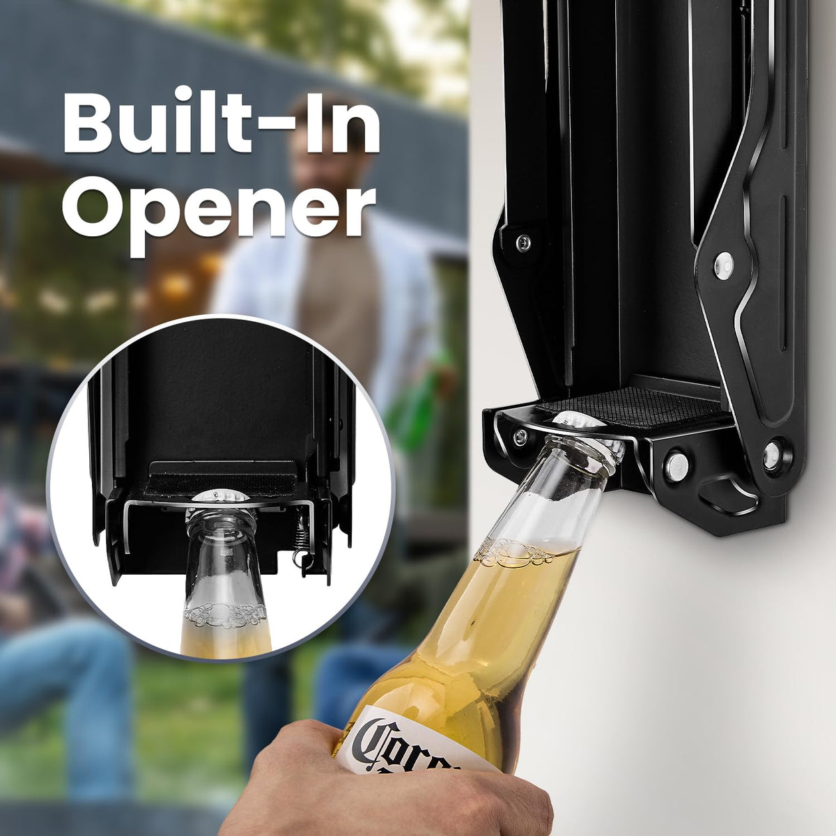 Wall Mounted Can Crusher for 8-16oz Aluminum Cans G3612