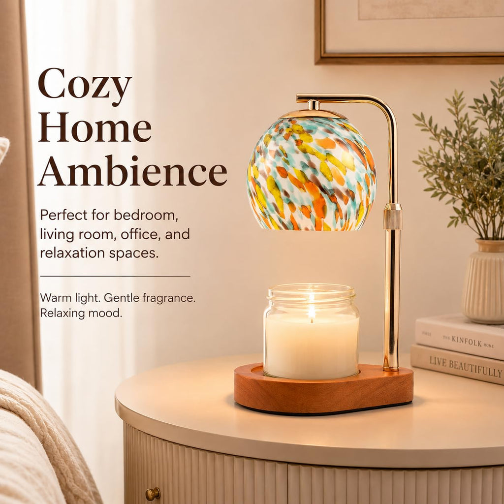 Candle Warmer Lamp with Timer and Dimmable Brightness K241099