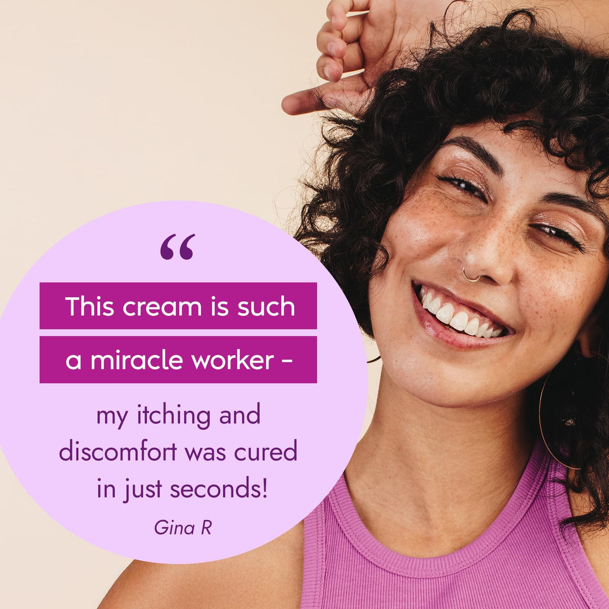 Feminine Cream with Benzocaine 1 oz D551