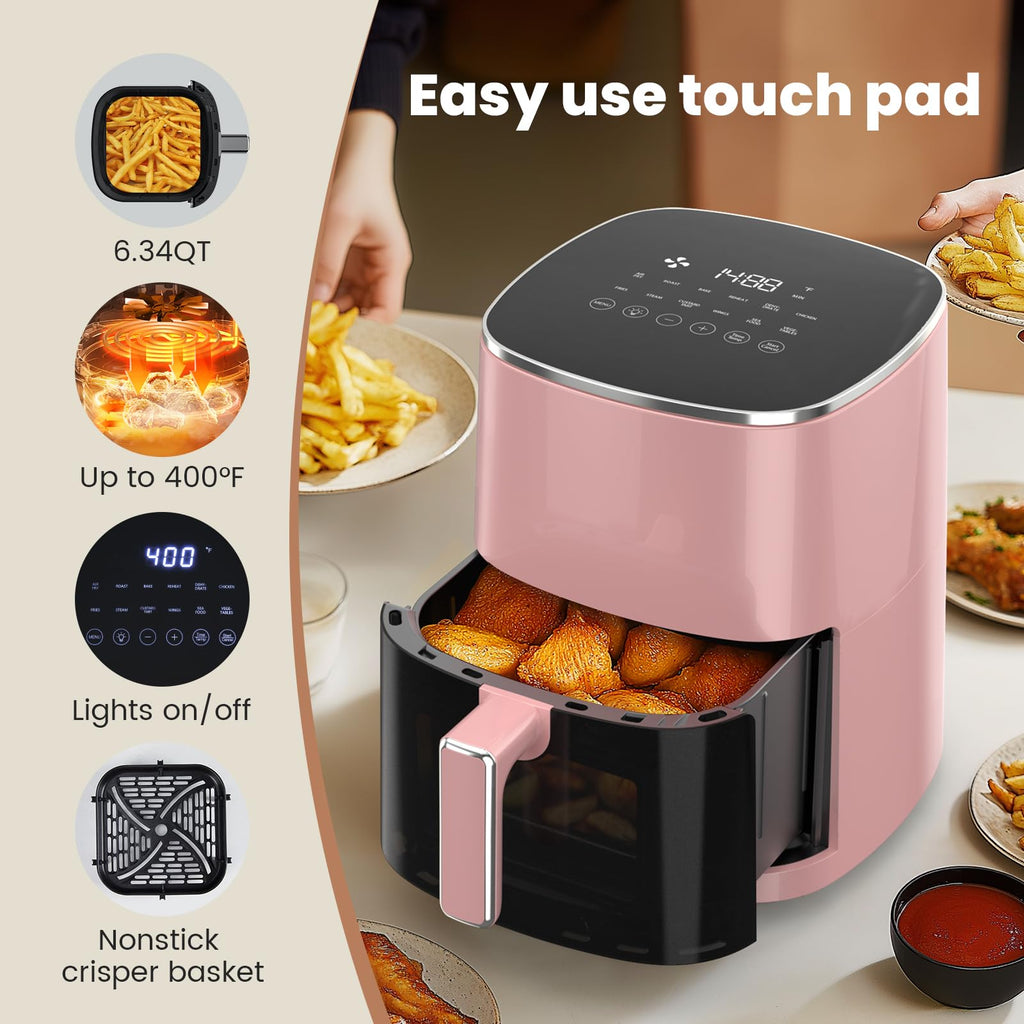 6 Quarts Air Fryer with Window G72325