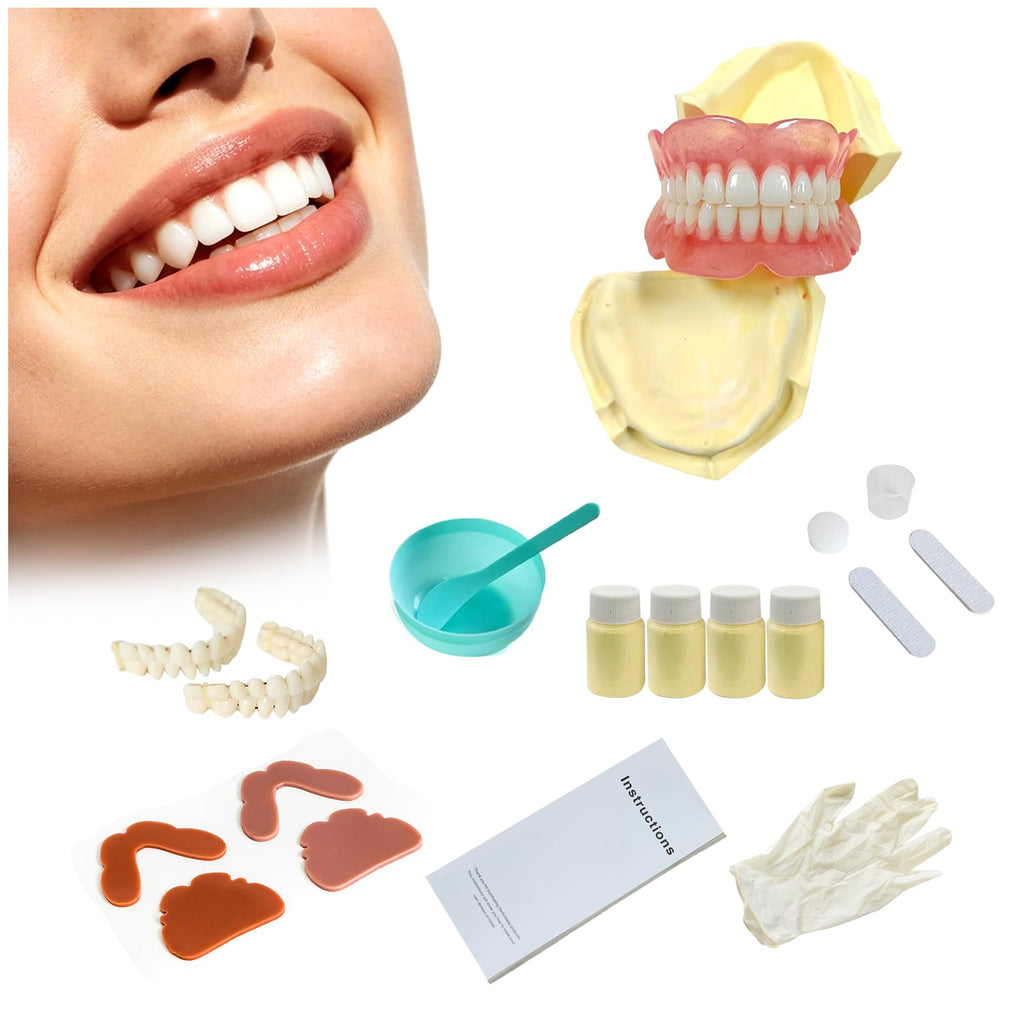 Moldable Temporary False Teeth Kit V500