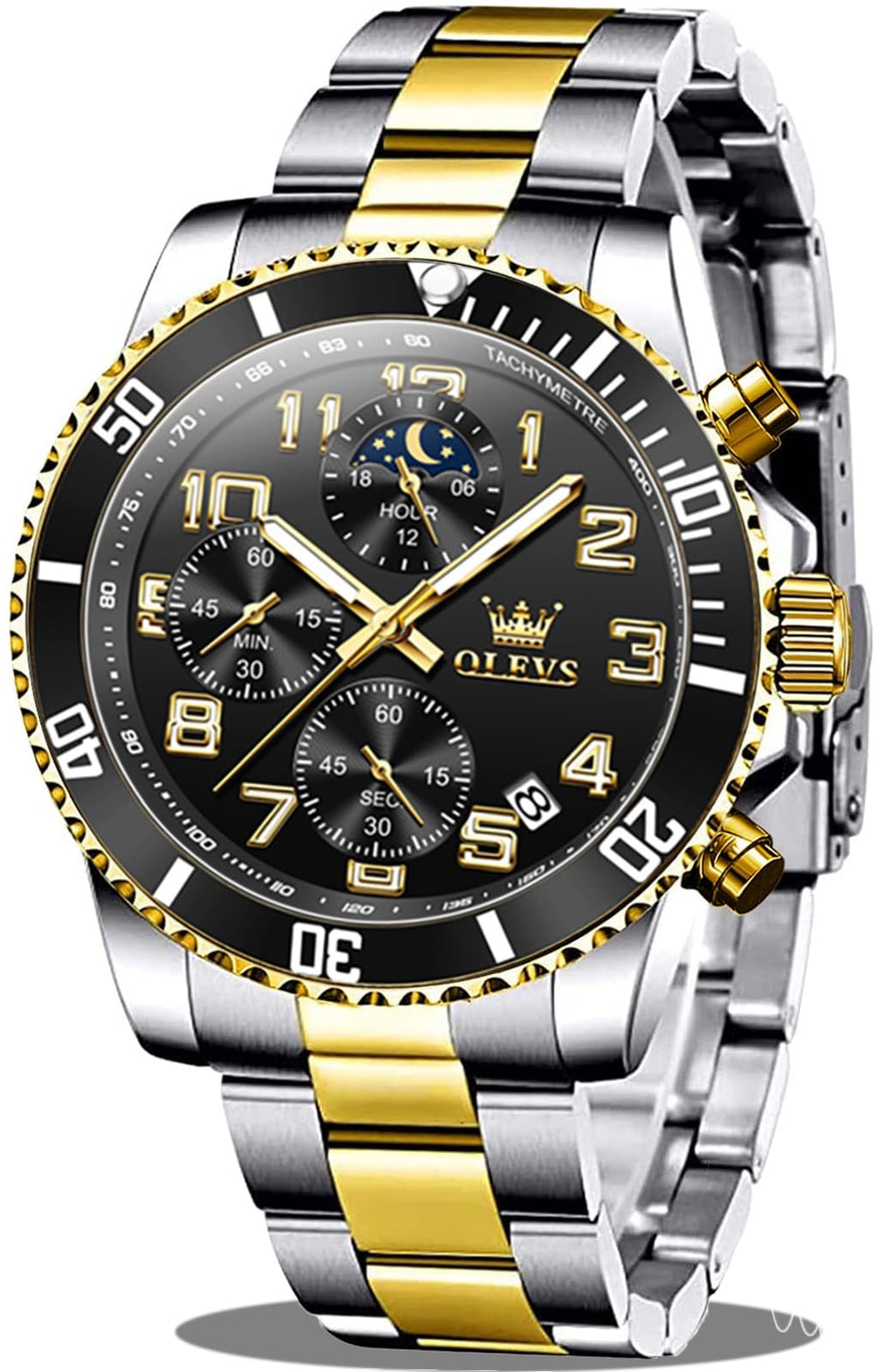 Mens Stainless Steel Waterproof Analog Watch T55292