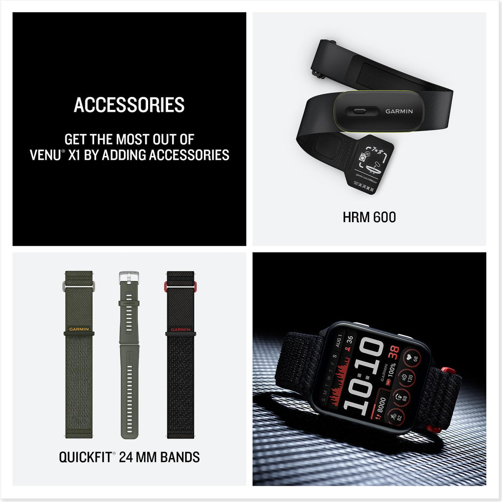 Black 51mm Smartwatch P164