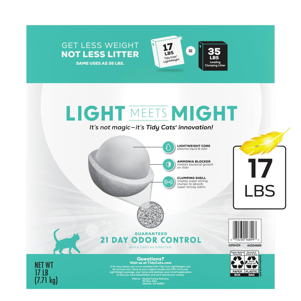 Low Dust Clumping Unscented Cat Litter 17 lb C7001