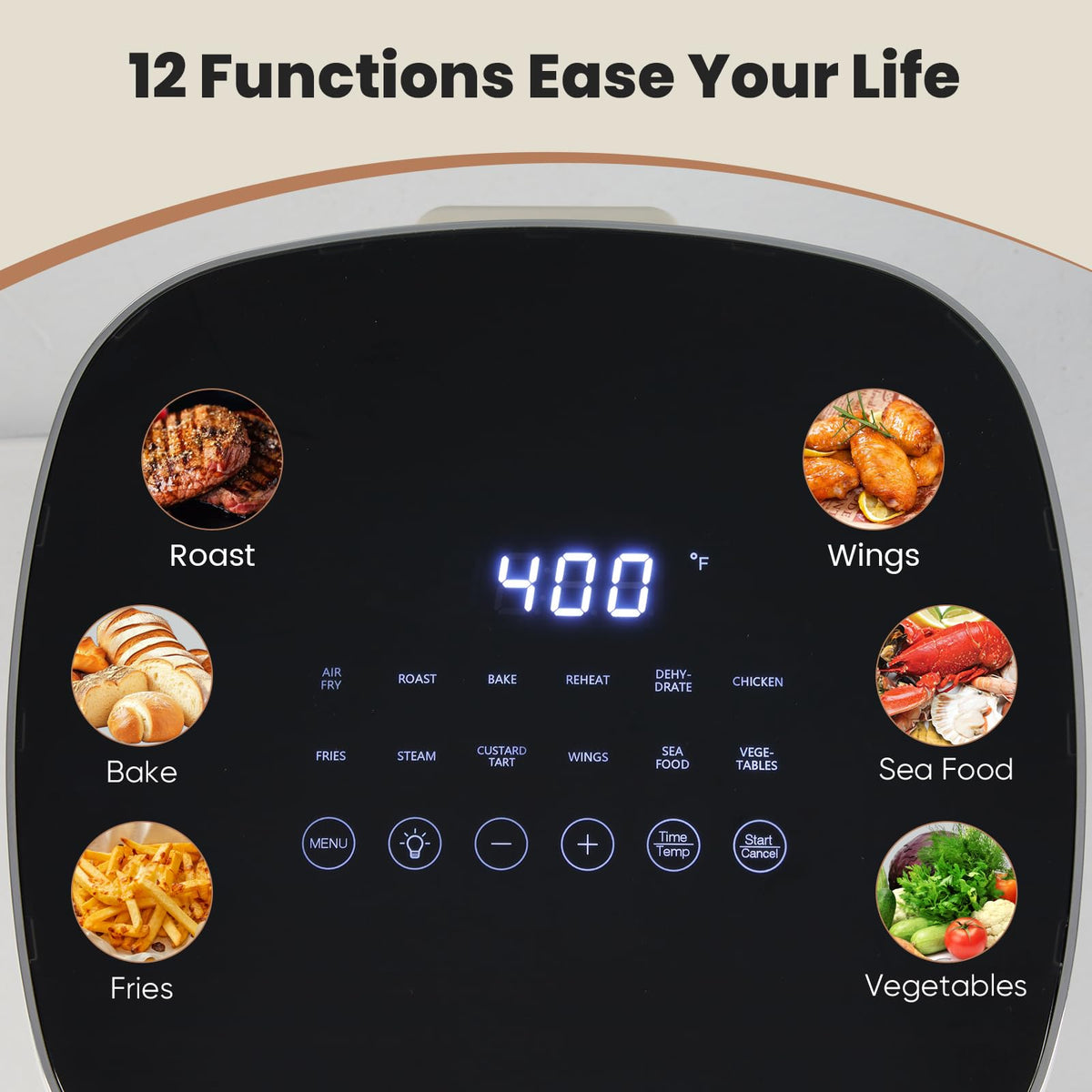 6 Quarts Air Fryer with Window G72325