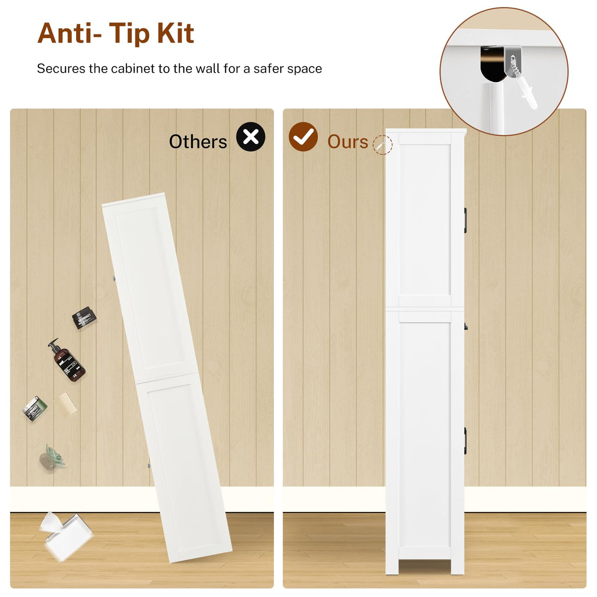 Pantry Cabinet with Barn Doors I5464
