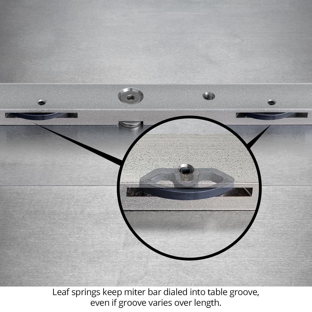 Universal Table Saw Miter Gauge with Extendable Fence A135